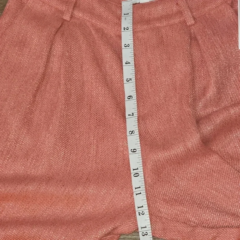 Aura Business Girl Porcelain Rose  Pants SZ M Wide Leg, Career, Preppy